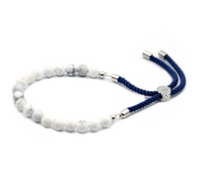 Load image into Gallery viewer, &#39;Moons&#39; Bracelet - White Howlite