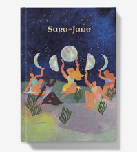 Load image into Gallery viewer, Personalised Notebook - Women & The Moon