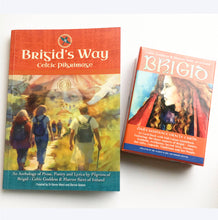 Load image into Gallery viewer, Brigid&#39;s Way Book and Brigid Oracle Deck Bundle