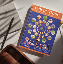 Load image into Gallery viewer, Celtic Moon Guidebook and Perpetual Diary and Brigid Cards Bundle