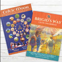 Load image into Gallery viewer, Celtic Moon Perpetual Diary &amp; Brigid's Way Book Bundle