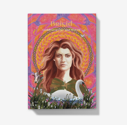 Personalised Notebook/Journal - featuring Brigid - Goddess and Matron Saint
