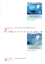 Load image into Gallery viewer, Moon Mná Diary-Journal 2026, a calendar-diary-datebook for Women