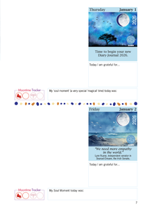 Moon Mná Diary-Journal 2026, a calendar-diary-datebook for Women