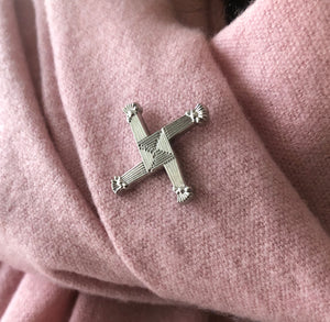 Brigid Cross Lapel Pin