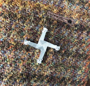 Brigid Cross Lapel Pin