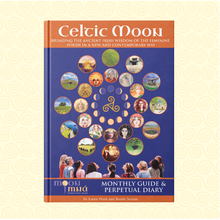 Load image into Gallery viewer, Celtic Moon - Perpetual Diary &amp; Monthly Guide