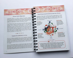 Moon Mná Diary-Journal 2024, a calendar-diary-datebook for Women
