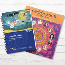 Load image into Gallery viewer, Diary-Journal 2026 and Irish Goddesses Book BUNDLE