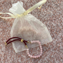 Load image into Gallery viewer, 'Moons' Bracelet - Rose Quartz