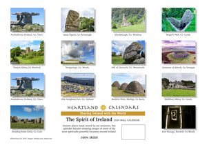 The Spirit of Ireland Wall Calendar 2024