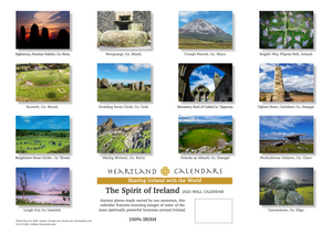 The Spirit of Ireland Wall Calendar 2025