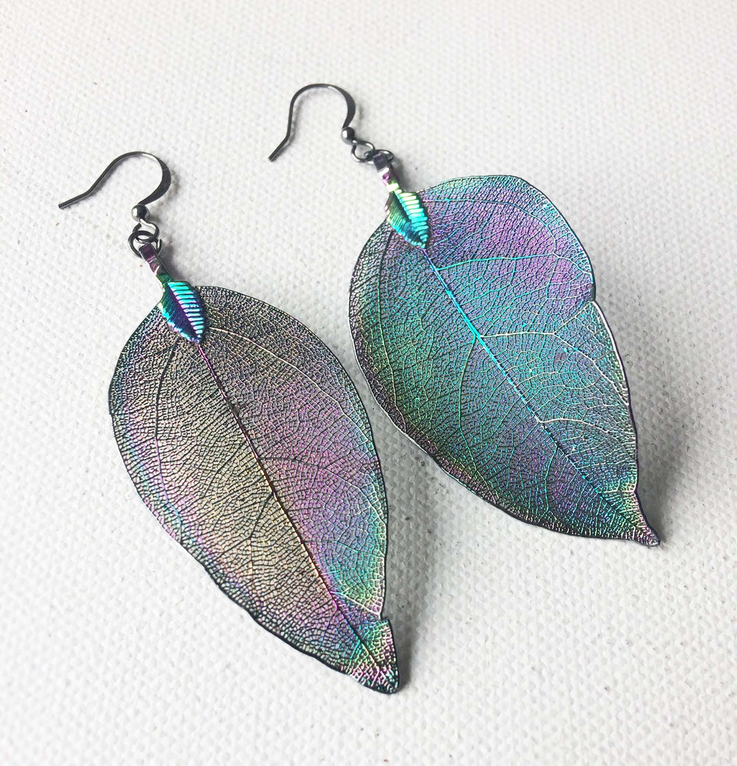 R.ALAGAN ララガン　FICKLE LEAF EARRING SILVER