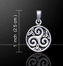Load image into Gallery viewer, Celtic Spiral Pendant