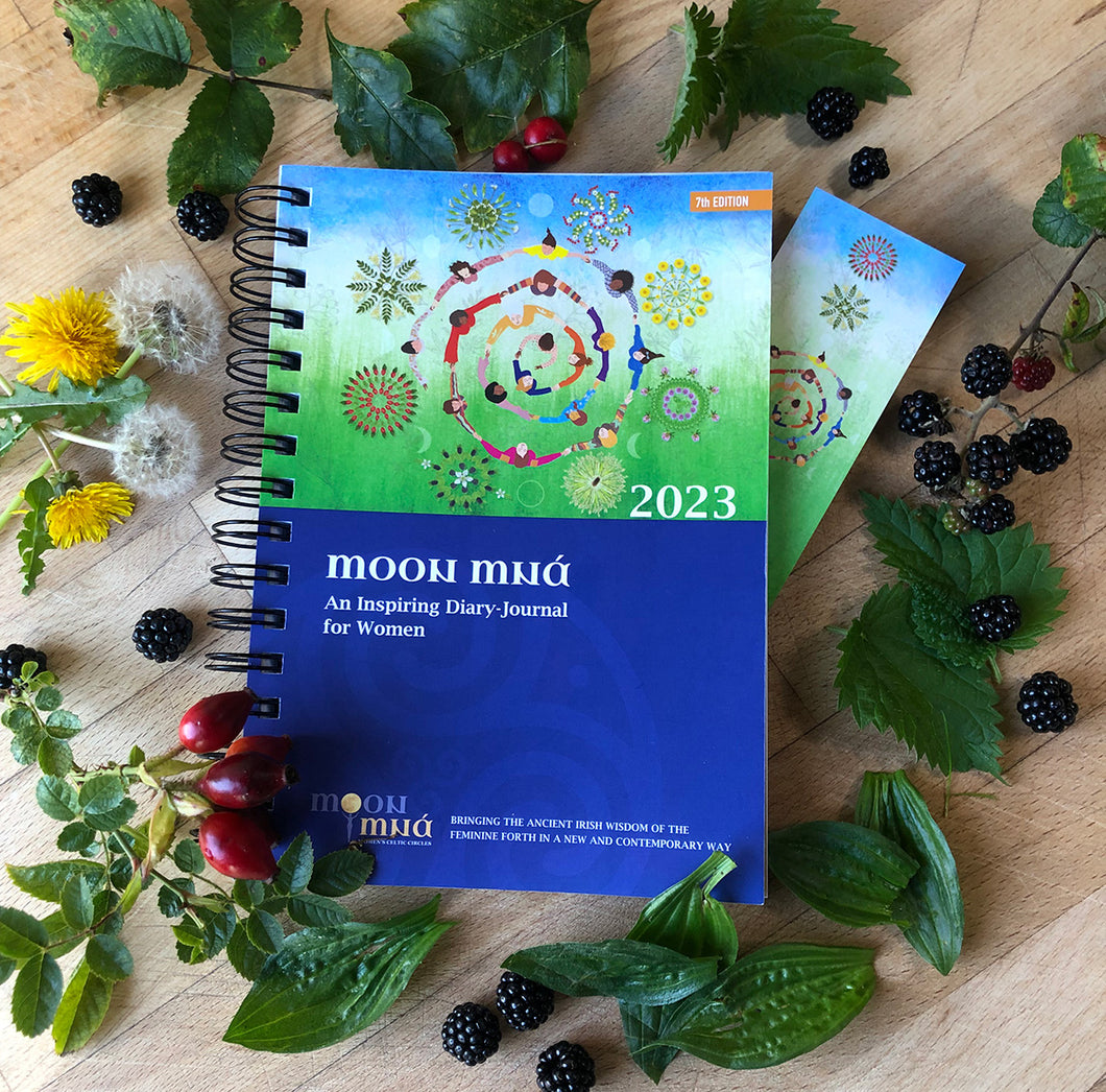 Moon Mná Diary-Journal 2023 - Moon Diary for Women