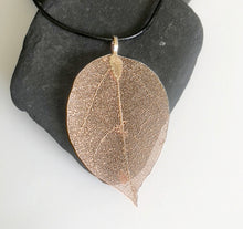 Load image into Gallery viewer, Silver/Gold Leaf Pendant