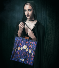 Load image into Gallery viewer, Moon Phases Tote Bag
