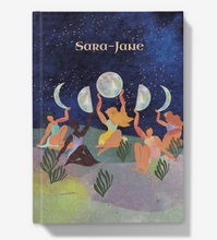 Load image into Gallery viewer, Personalised Notebook - Women &amp; The Moon